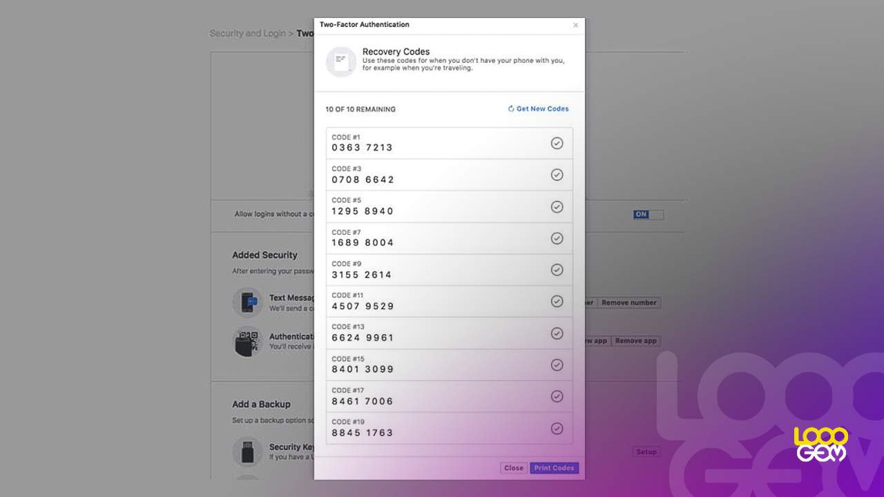 بکاپ فیسبوک