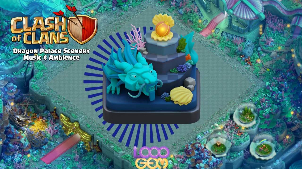 خرید منظره قصر اژدها کلش اف کلنز