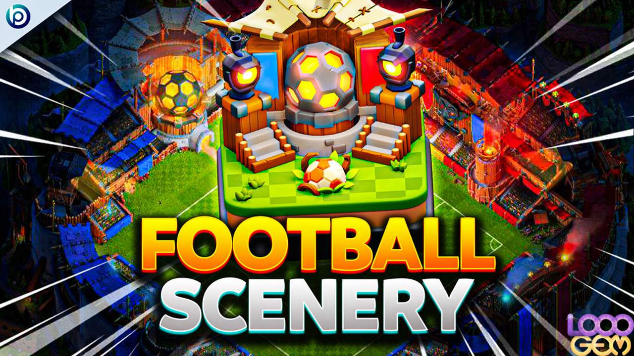 خرید منظره فوتبالی کلش اف کلنز