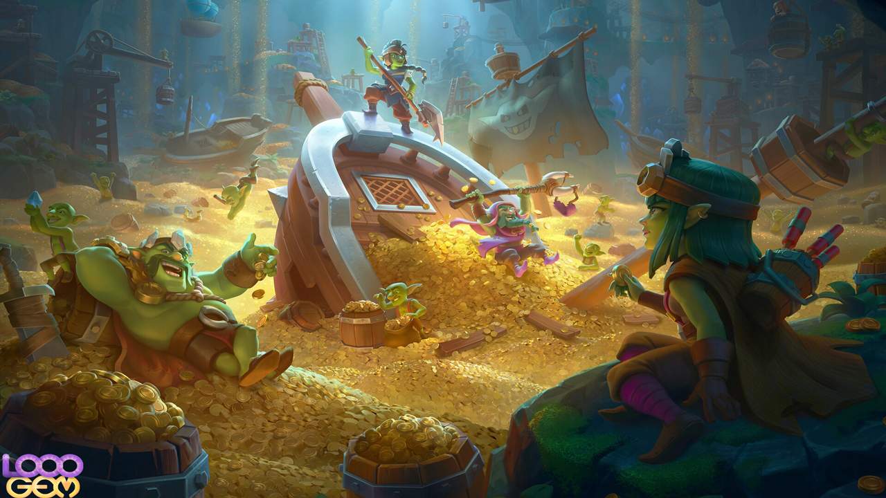 خرید منظره غارهای گابلین کلش اف کلنز