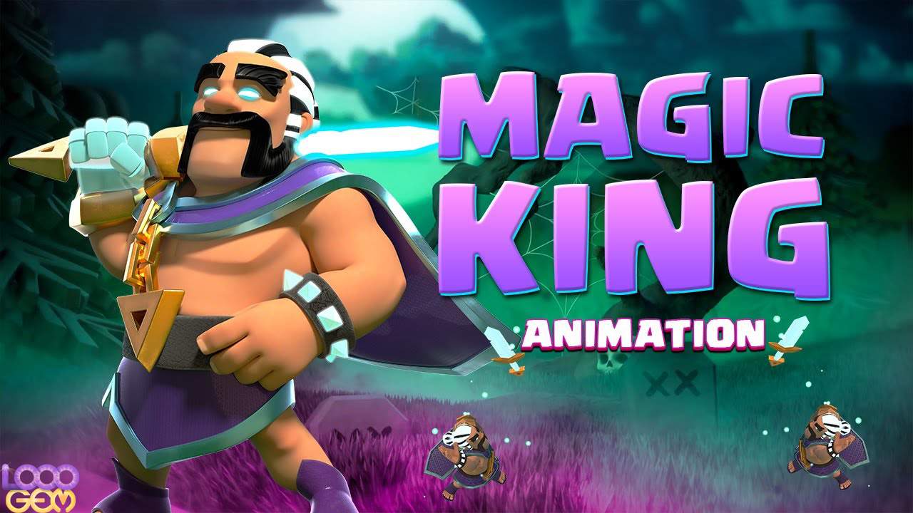 خرید آفر پادشاه جادویی کلش اف کلنز