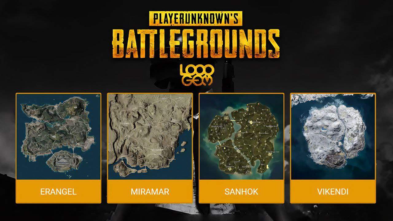 نقشههای PUBG Mobile